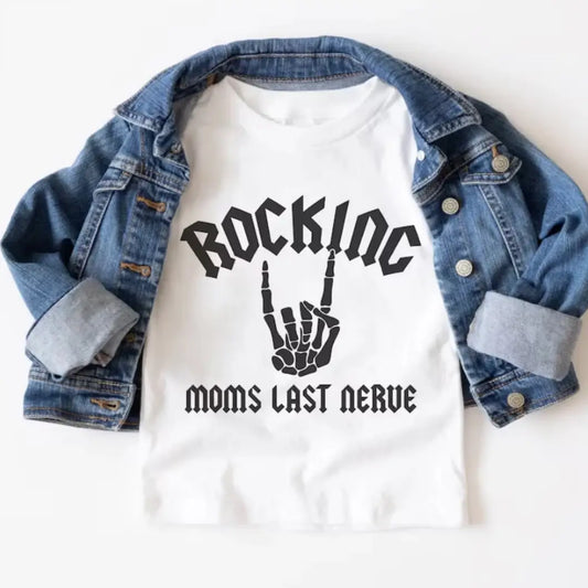 •Pre-Order• Rocking Moms Last Nerve | Toddler Tee