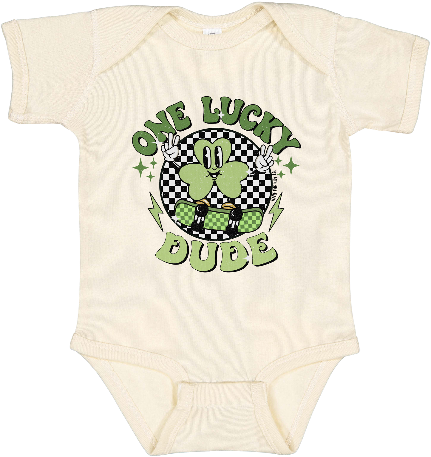 One Lucky Dude | Infant Graphic Onesie